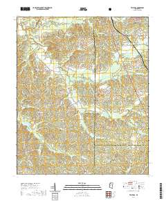 Tillatoba 2021 topographic map thumbnail