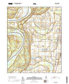 Tunica 2020 topographic map thumbnail