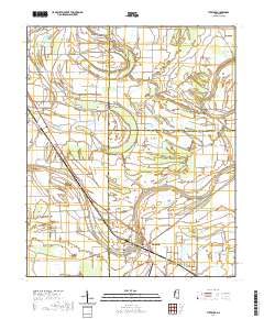Tutwiler 2020 topographic map thumbnail