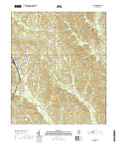 Union East 2020 topographic map thumbnail