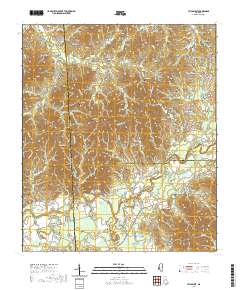 Utica West 2020 topographic map thumbnail