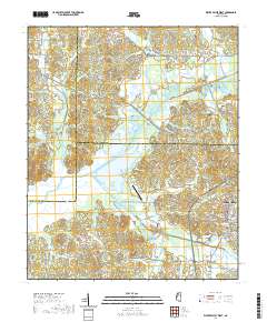 Water Valley West 2021 topographic map thumbnail
