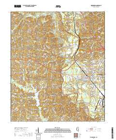 Waynesboro 2020 topographic map thumbnail