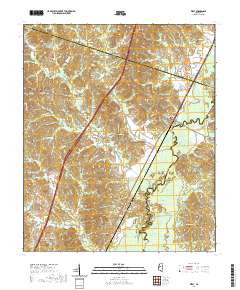 West 2020 topographic map thumbnail