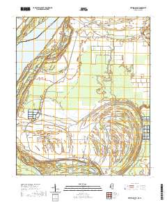 Whiting Bayou 2020 topographic map thumbnail
