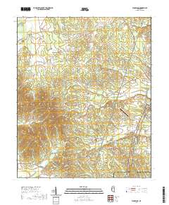 Woodland 2020 topographic map thumbnail