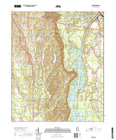 Wren 2020 topographic map thumbnail