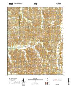 Wyatte 2021 topographic map thumbnail