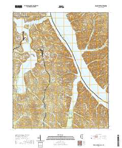 Yellow Creek 2020 topographic map thumbnail