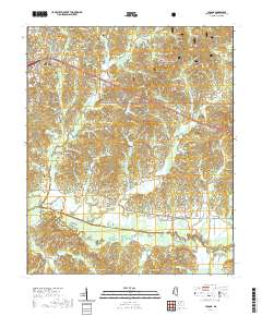 Yocona 2021 topographic map thumbnail