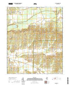 Atlanta 2020 topographic map thumbnail