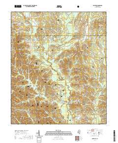 Pineville 2021 topographic map thumbnail