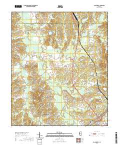 Pocahontas 2020 topographic map thumbnail