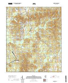 Puckett NW 2020 topographic map thumbnail