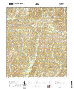 Ruth 2020 topographic map thumbnail