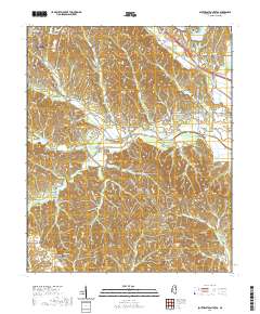 Southeast Pontotoc 2021 topographic map thumbnail