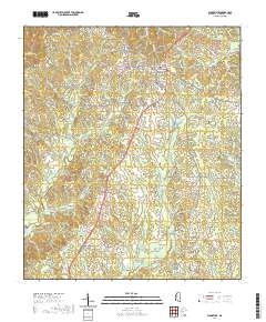 Woodville 2020 topographic map thumbnail