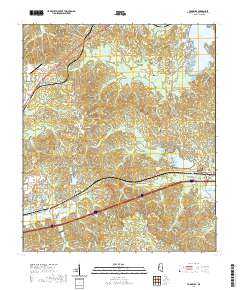 Toomsuba 2020 topographic map thumbnail