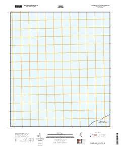Mississippi Sound (All Water) 2020 topographic map thumbnail