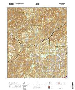 Abernant 2020 topographic map thumbnail