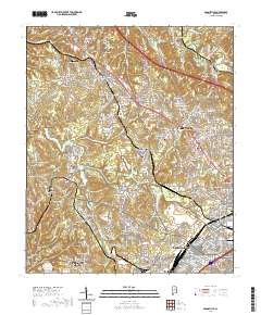 Adamsville 2020 topographic map thumbnail