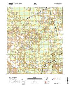 Aliceville South 2020 topographic map thumbnail