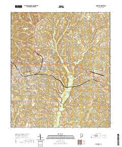 Andalusia 2020 topographic map thumbnail