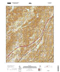Argo 2020 topographic map thumbnail