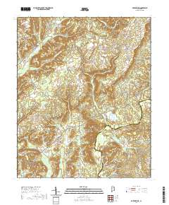 Arkadelphia 2020 topographic map thumbnail