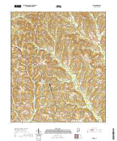 Banks 2020 topographic map thumbnail