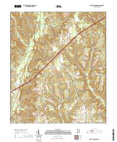 Barnett Crossroads 2020 topographic map thumbnail