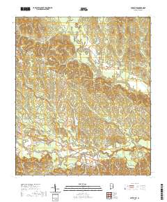 Batesville 2020 topographic map thumbnail