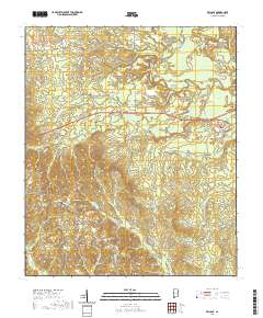 Bellamy 2020 topographic map thumbnail