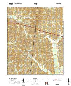 Bexar 2020 topographic map thumbnail