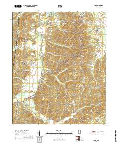 Bishop 2020 topographic map thumbnail