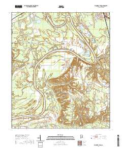 Blackwell Bend 2020 topographic map thumbnail