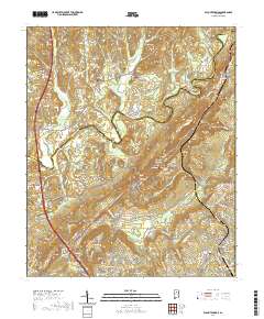 Blount Springs 2020 topographic map thumbnail
