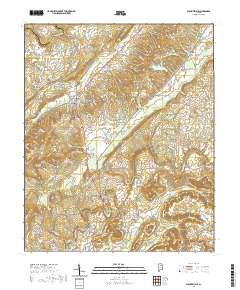 Blountsville 2020 topographic map thumbnail