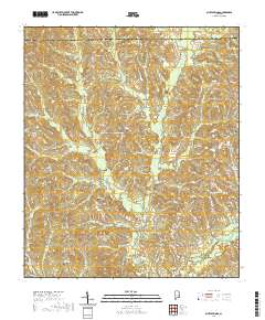 Bluff Springs 2020 topographic map thumbnail