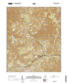 Brookwood 2020 topographic map thumbnail