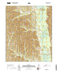 Brownville 2020 topographic map thumbnail