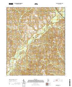 Brundidge SE 2020 topographic map thumbnail