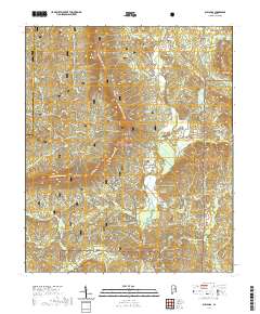 Bulls Gap 2021 topographic map thumbnail