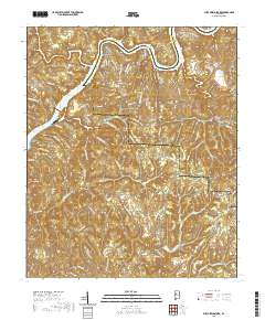 Burchfield Store 2020 topographic map thumbnail