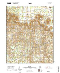 Caddo 2020 topographic map thumbnail