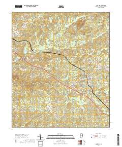 Camp Hill 2020 topographic map thumbnail