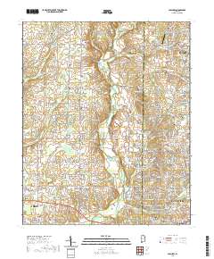 Capshaw 2020 topographic map preview