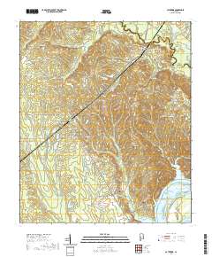 Catherine 2020 topographic map thumbnail