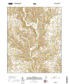 Center Hill 2021 topographic map thumbnail