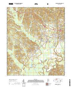 Centreville West 2021 topographic map thumbnail